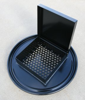 55g Drum Perforated Steel Collection Lid